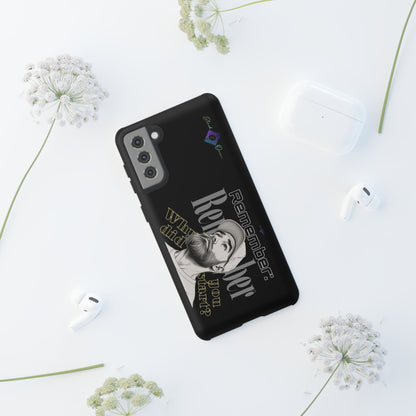 BlackOnion Brand New Phone Case - with Motivational Workout Motif’Remember ‘💪🔥🫵