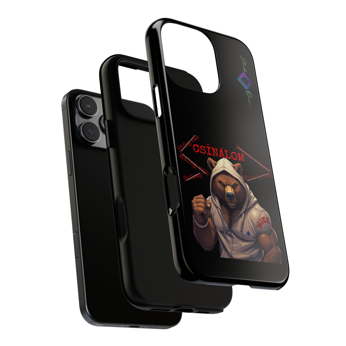 BlackOnion Brand New Phone Case - with Motivational Workout Motif ‘Csinálom ‘💪🔥🫵