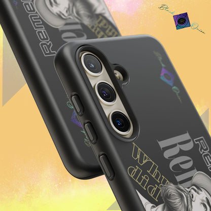 BlackOnion Brand New Phone Case - with Motivational Workout Motif’Remember ‘💪🔥🫵