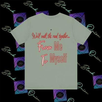 BlackOnion 'From Me ,To Myself' T-Shirt with Workout Motif V3💪🔥