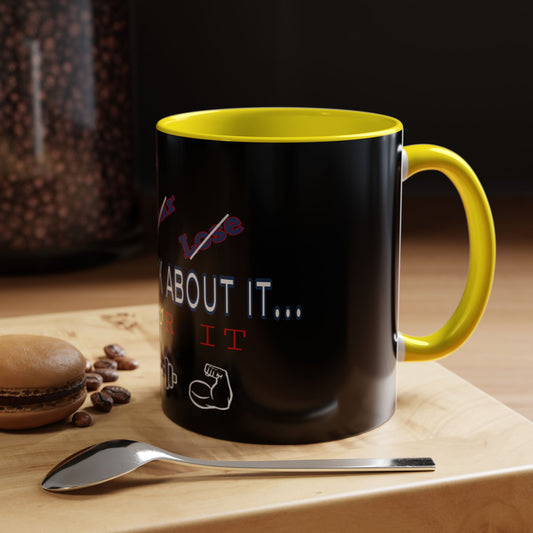BlackOnion Coffee Mug - 11oz with ‘Don’t think about it’🔥💪🫵