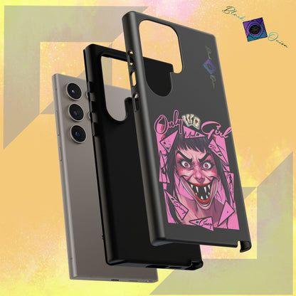 BlackOnion Brand New Phone Case - with Motivational Workout Motif’ Mad Girl💋🌸 ‘🔥🫵