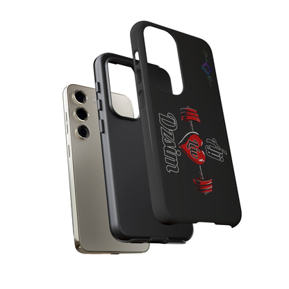 BlackOnion Brand New Phone Case - with Motivational Workout Motif’Ájj Láv Dzsim ‘💪🔥🫵