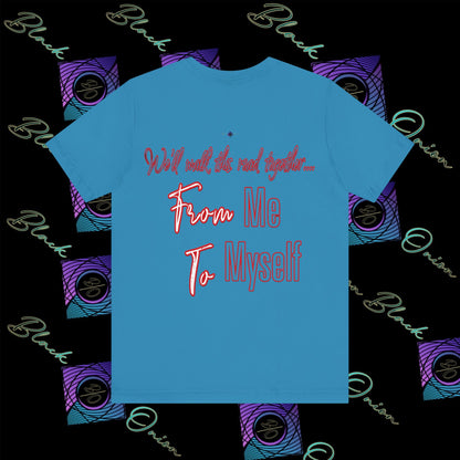 BlackOnion 'From Me ,To Myself' T-Shirt with Workout Motif V2 💪🔥