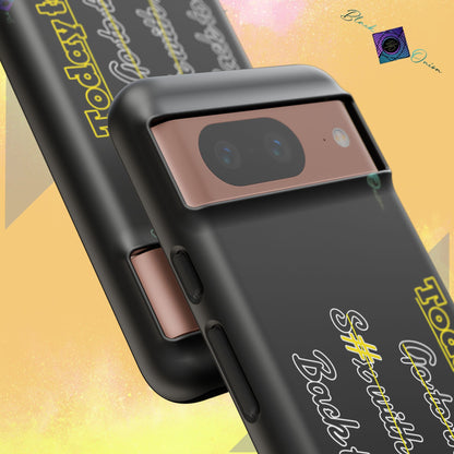 BlackOnion Brand New Phone Case - with Motivational Workout Motif’Today to do list ‘💪🔥🫵
