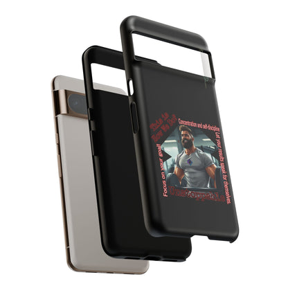 BlackOnion Brand New Phone Case - with Motivational Workout Motif’Unstoppable ‘💪🔥🫵