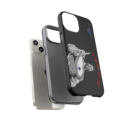 BlackOnion Brand New Phone Case - with Motivational Workout Motif’I Can Do It ‘💪🔥🫵