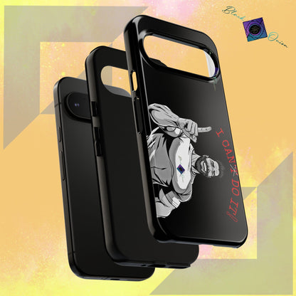 BlackOnion Brand New Phone Case - with Motivational Workout Motif’I Can Do It ‘💪🔥🫵