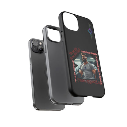 BlackOnion Brand New Phone Case - with Motivational Workout Motif’Unstoppable ‘💪🔥🫵