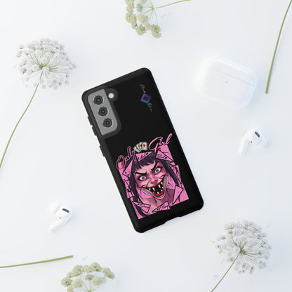 BlackOnion Brand New Phone Case - with Motivational Workout Motif’ Mad Girl💋🌸 ‘🔥🫵