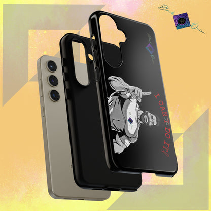 BlackOnion Brand New Phone Case - with Motivational Workout Motif’I Can Do It ‘💪🔥🫵