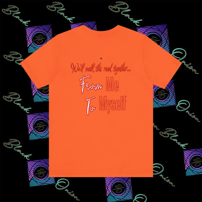 BlackOnion 'From Me ,To Myself' T-Shirt with Workout Motif V4💪🔥