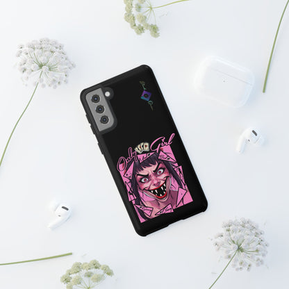 BlackOnion Brand New Phone Case - with Motivational Workout Motif’ Mad Girl💋🌸 ‘🔥🫵