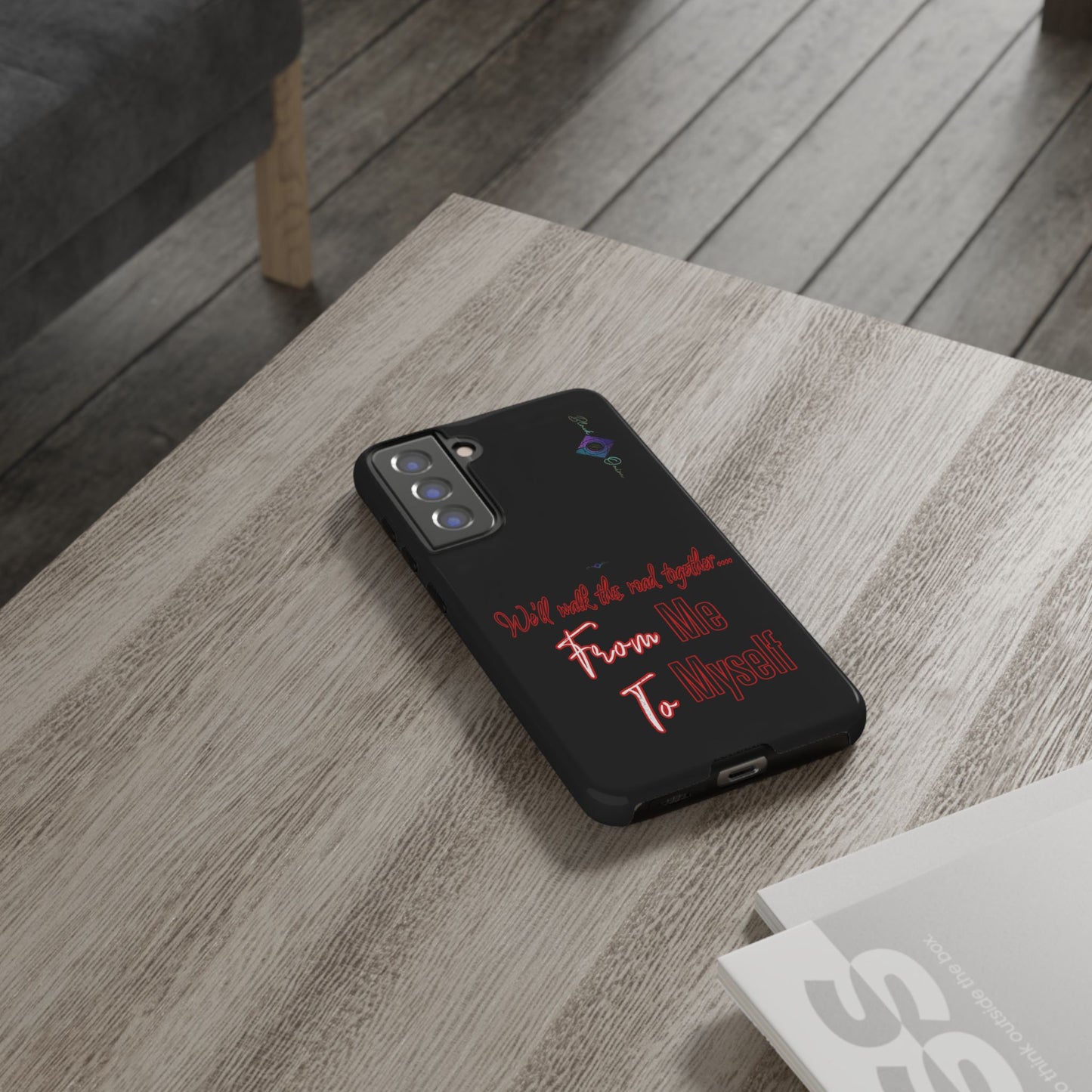 BlackOnion Brand New Phone Case - with Motivational Workout Motif’We’ll walk ‘💪🔥🫵