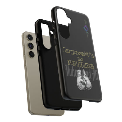 BlackOnion Brand New Phone Case - with Motivational Workout Motif ’Impossible ‘💪🔥🫵