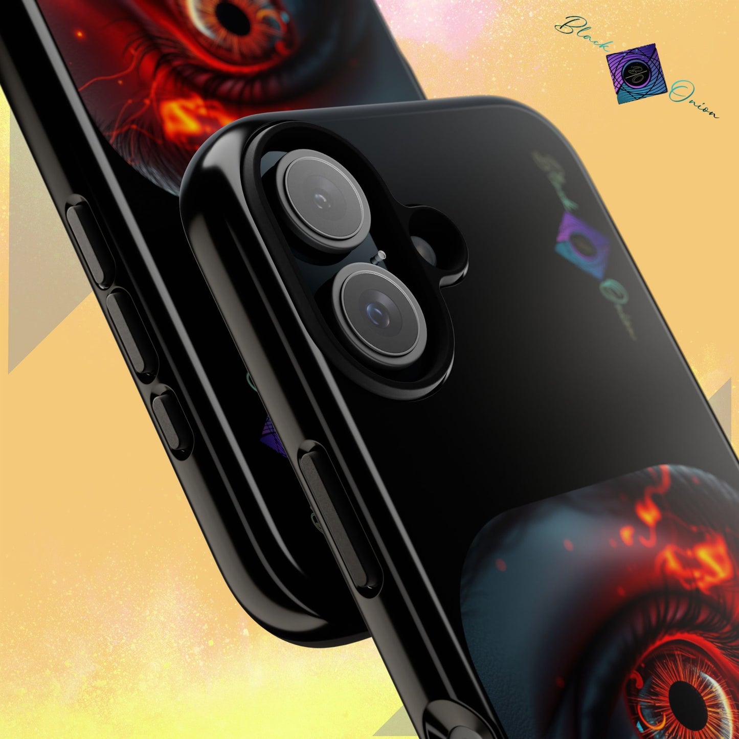 BlackOnion Brand New Phone Case - with Motivational Workout Motif ’Feel your power  ‘💪🔥🫵