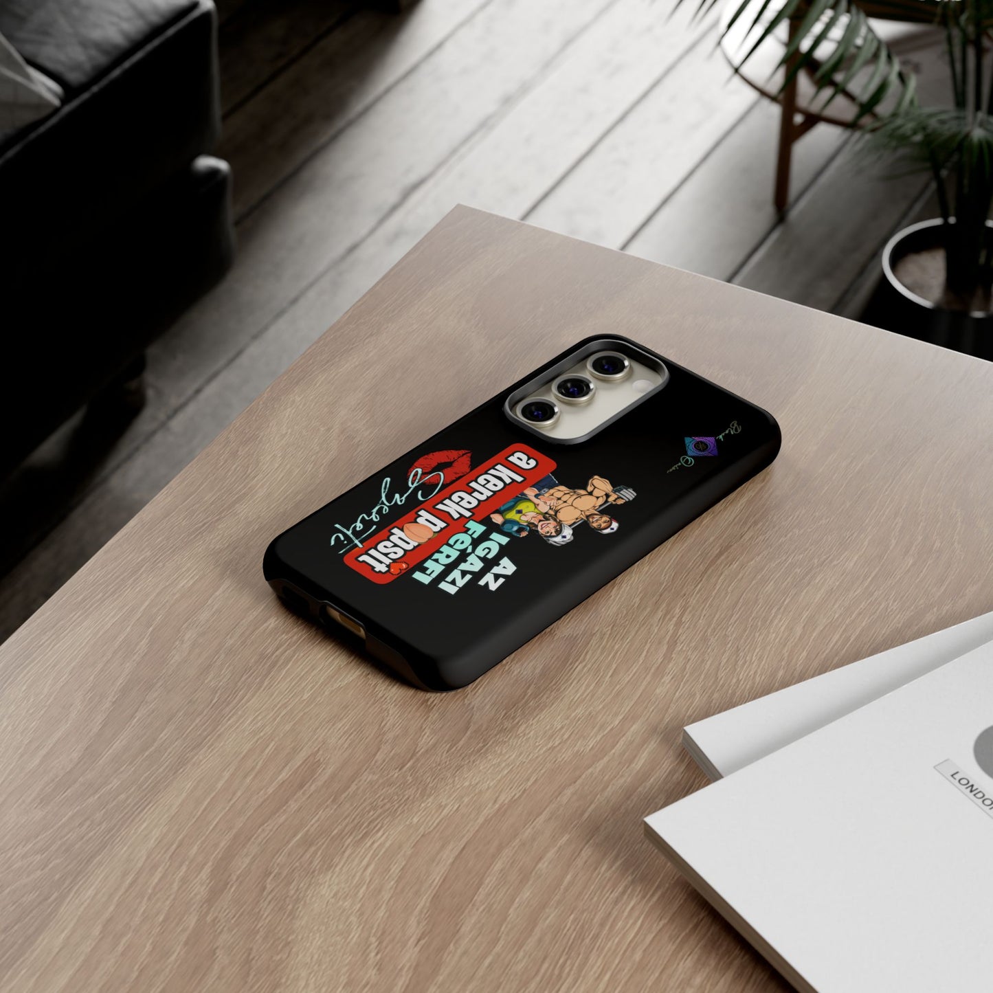 BlackOnion Brand New Phone Case - with Motivational Workout Motif ‘Az igazi férfi ‘💪🔥🫵