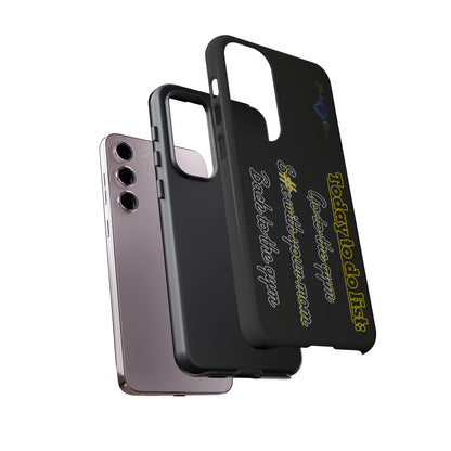 BlackOnion Brand New Phone Case - with Motivational Workout Motif’Today to do list ‘💪🔥🫵