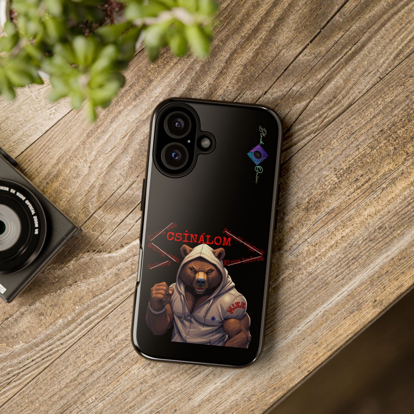 BlackOnion Brand New Phone Case - with Motivational Workout Motif ‘Csinálom ‘💪🔥🫵