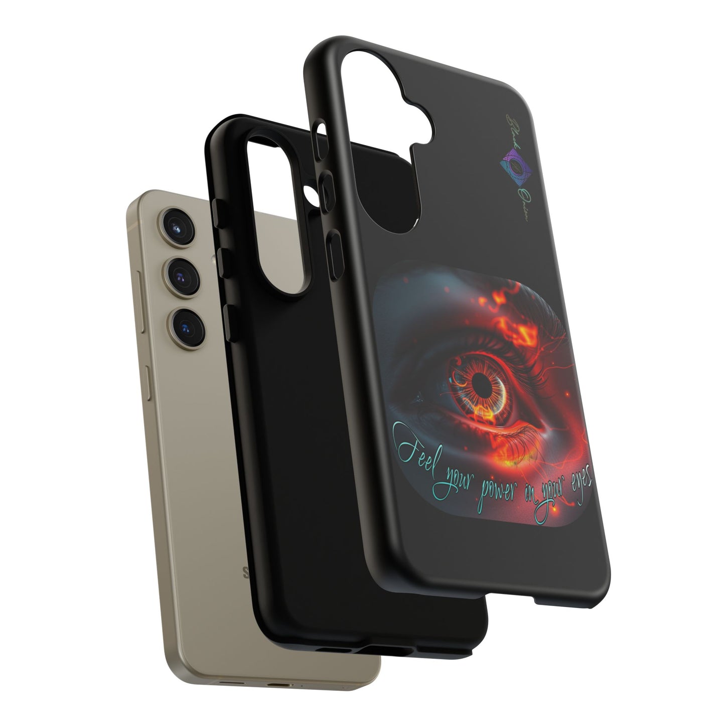 BlackOnion Brand New Phone Case - with Motivational Workout Motif ’Feel your power  ‘💪🔥🫵