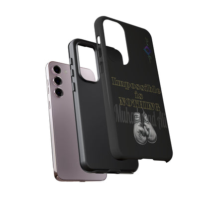 BlackOnion Brand New Phone Case - with Motivational Workout Motif ’Impossible ‘💪🔥🫵