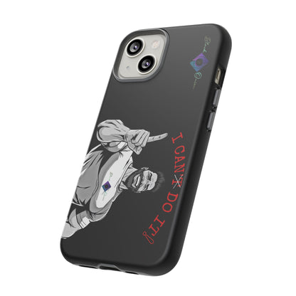 BlackOnion Brand New Phone Case - with Motivational Workout Motif’I Can Do It ‘💪🔥🫵