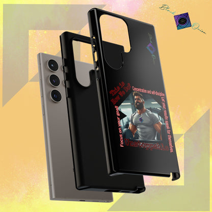 BlackOnion Brand New Phone Case - with Motivational Workout Motif’Unstoppable ‘💪🔥🫵