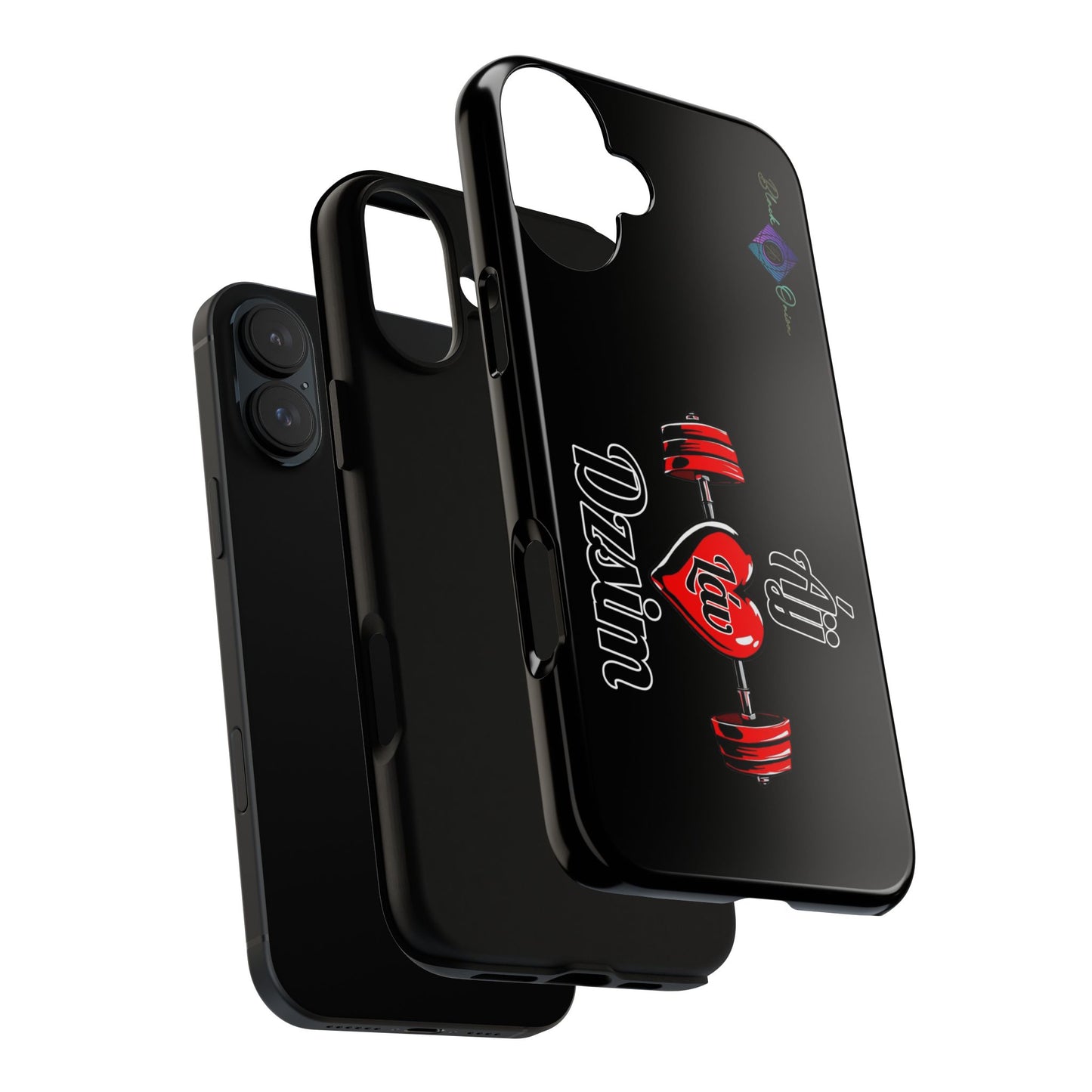 BlackOnion Brand New Phone Case - with Motivational Workout Motif’Ájj Láv Dzsim ‘💪🔥🫵