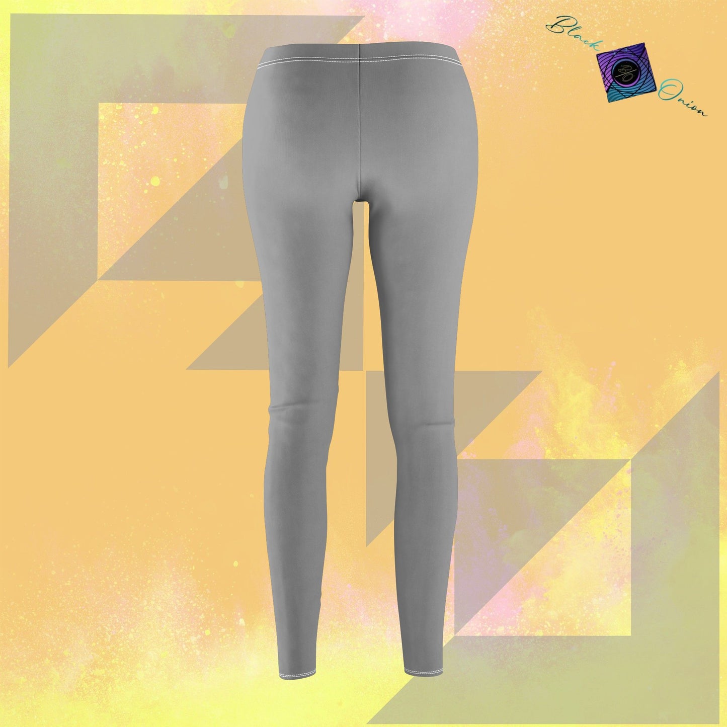 BlackOnion Stylish Women's Mid-rise Casual Leggings 🌸💋❤️