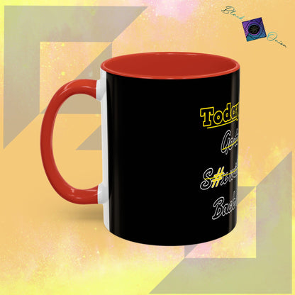 BlackOnion Coffee Mug - 11oz with Workout Motif ‘Today To Do List ’🔥💪🫵