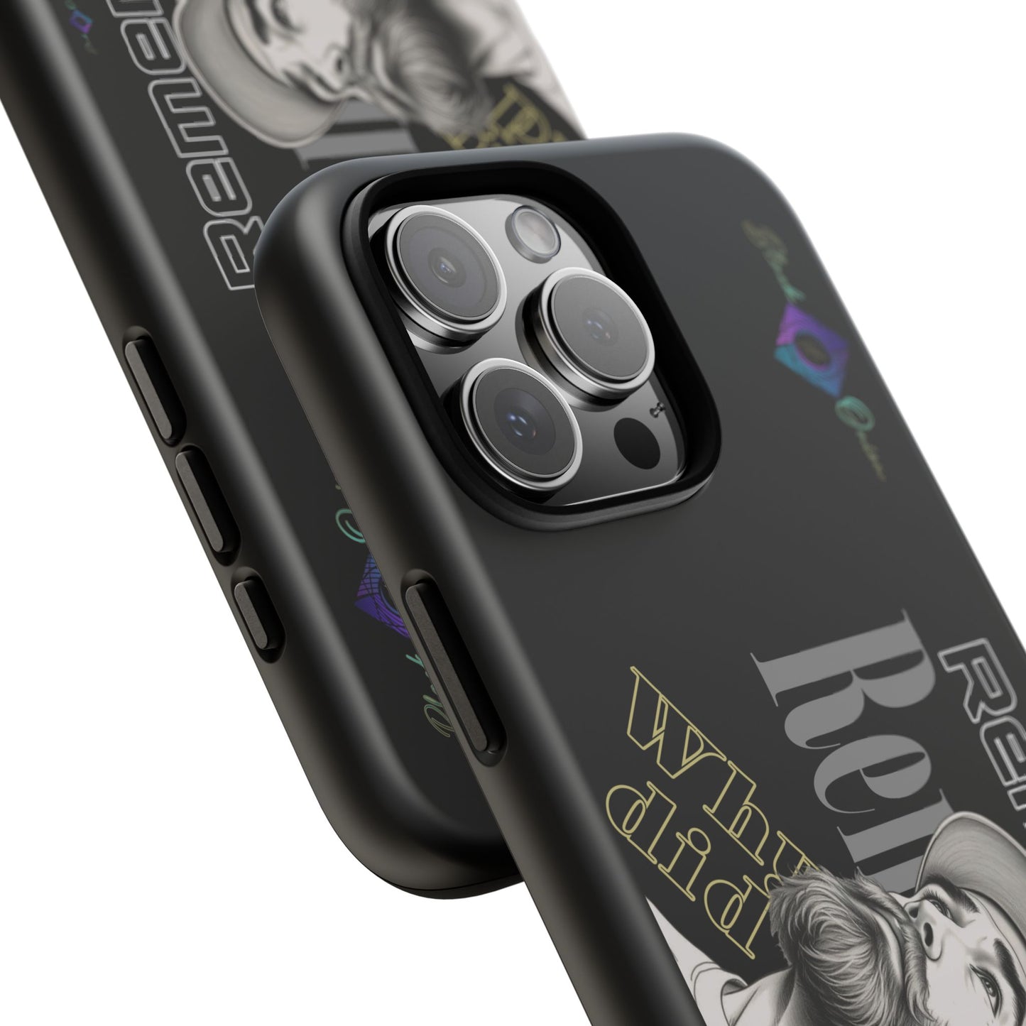 BlackOnion Brand New Phone Case - with Motivational Workout Motif’Remember ‘💪🔥🫵