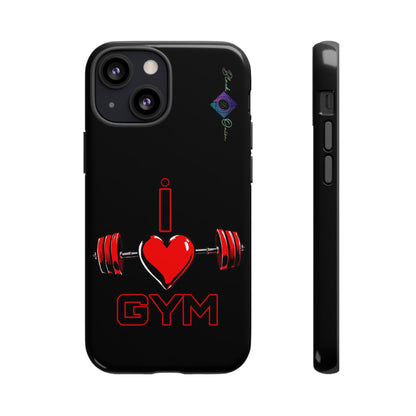 BlackOnion Brand New Phone Case - with Motivational Workout Motif’I Love Gym ‘💪🔥🫵