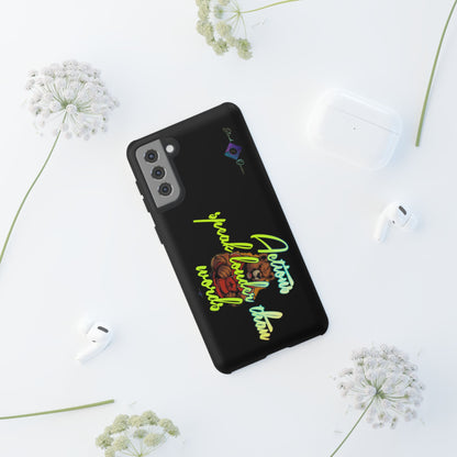 BlackOnion Brand New Phone Case - with Motivational Workout Motif ‘Actions speak lauder ‘💪🔥🫵