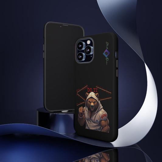 BlackOnion Brand New Phone Case - with Motivational Workout Motif’Do it ‘💪🔥🫵