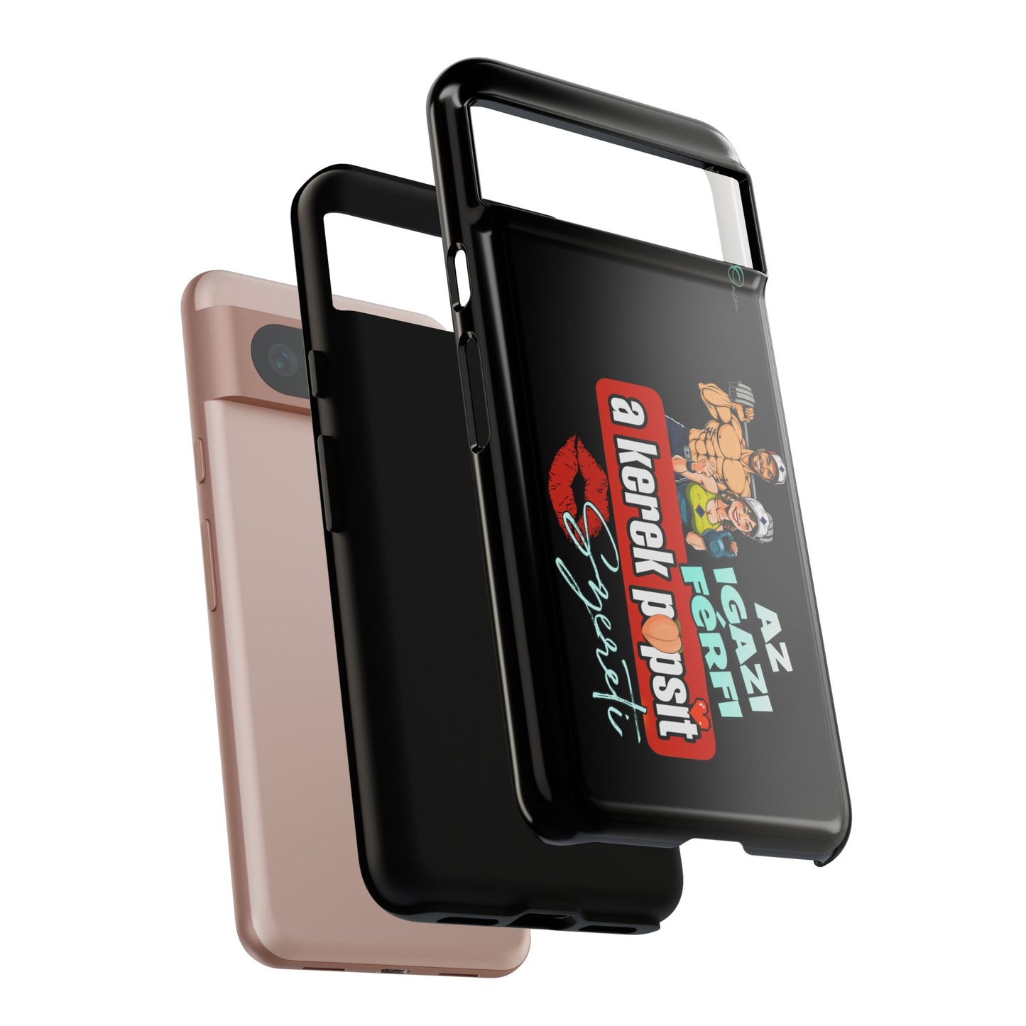 BlackOnion Brand New Phone Case - with Motivational Workout Motif ‘Az igazi férfi ‘💪🔥🫵