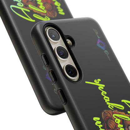 BlackOnion Brand New Phone Case - with Motivational Workout Motif ‘Actions speak lauder ‘💪🔥🫵
