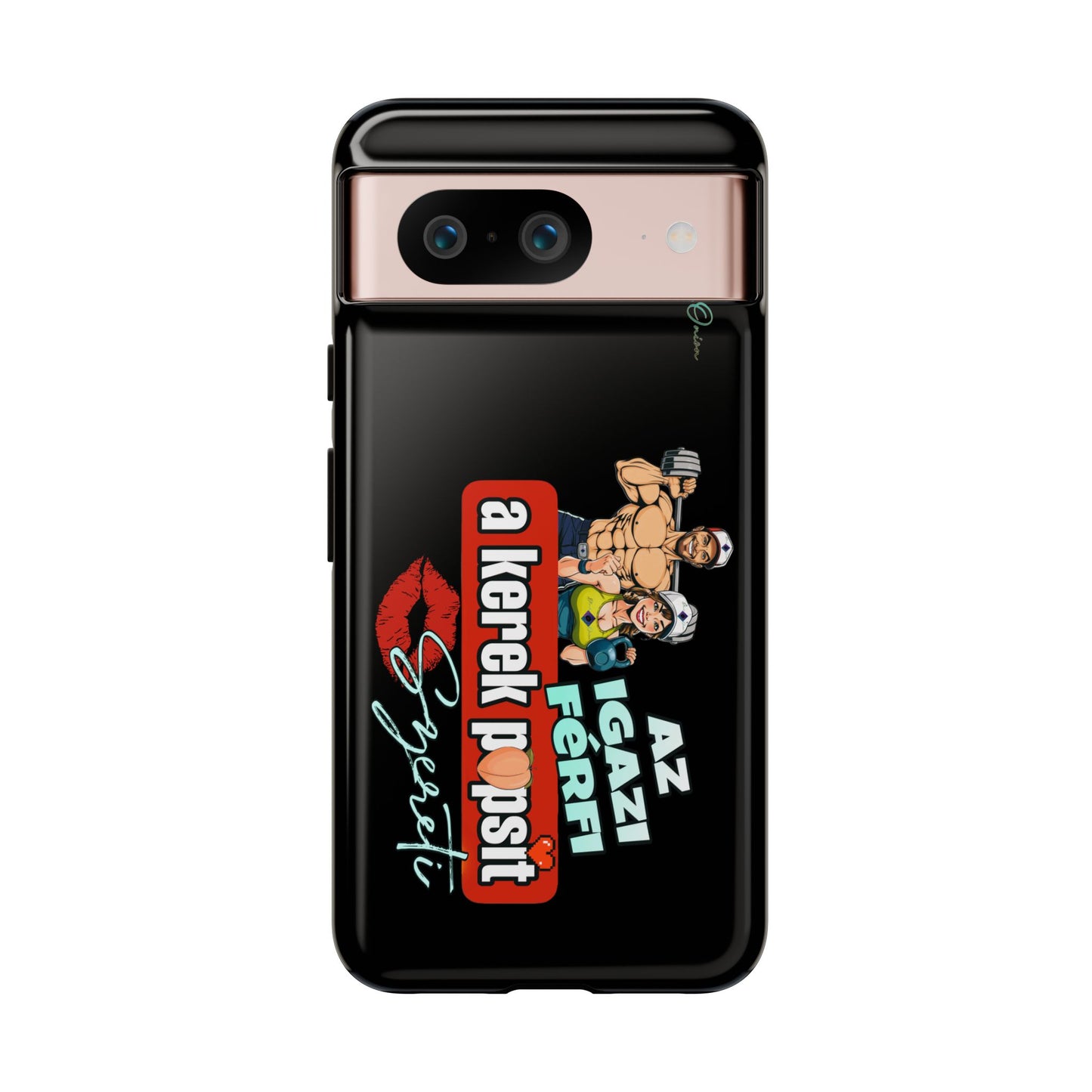BlackOnion Brand New Phone Case - with Motivational Workout Motif ‘Az igazi férfi ‘💪🔥🫵