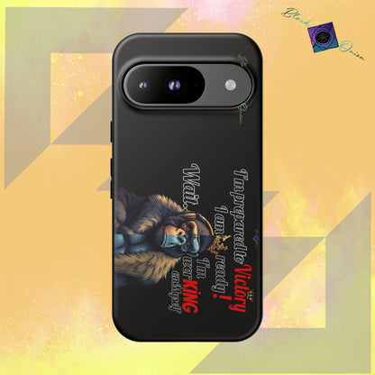 BlackOnion Brand New Phone Case - with Motivational Workout Motif’Victory 👑‘💪🔥🫵