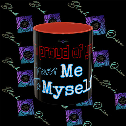 BlackOnion Coffee Mug - 11oz with ‘I’m proud of you’🔥💪🫵