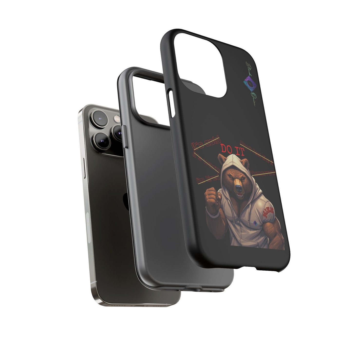 BlackOnion Brand New Phone Case - with Motivational Workout Motif’Do it ‘💪🔥🫵