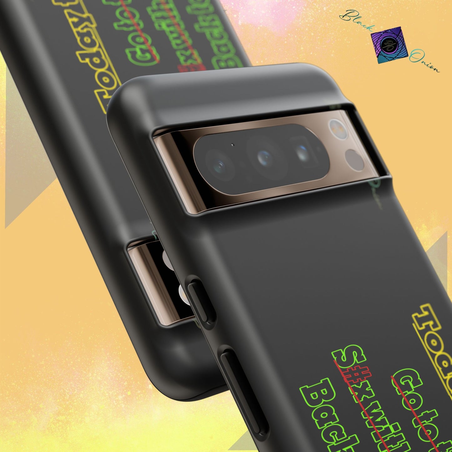 BlackOnion Brand New Phone Case - with Motivational Workout Motif’Today To Do List V2 ‘💪🔥🫵