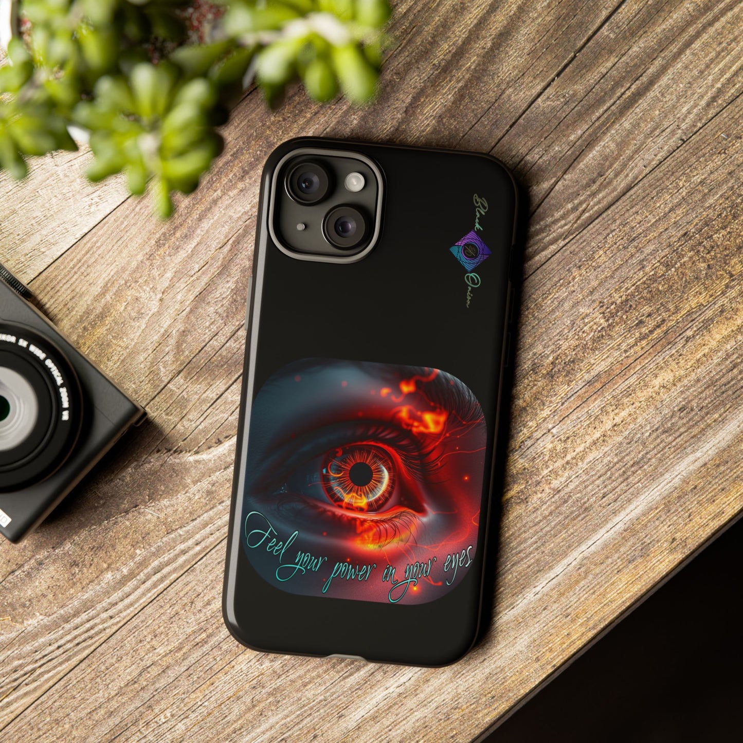BlackOnion Brand New Phone Case - with Motivational Workout Motif ’Feel your power  ‘💪🔥🫵