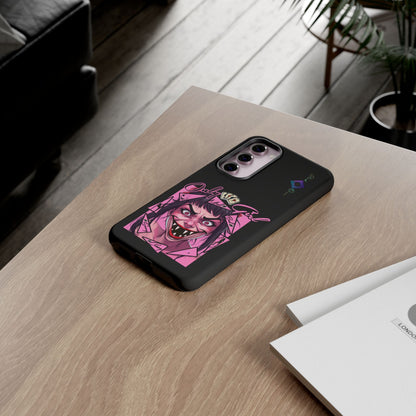 BlackOnion Brand New Phone Case - with Motivational Workout Motif’ Mad Girl💋🌸 ‘🔥🫵