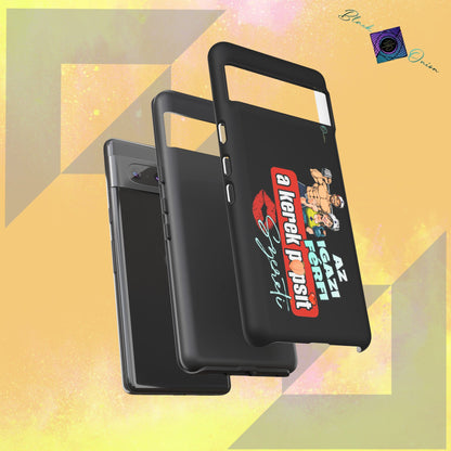 BlackOnion Brand New Phone Case - with Motivational Workout Motif ‘Az igazi férfi ‘💪🔥🫵