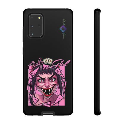 BlackOnion Brand New Phone Case - with Motivational Workout Motif’ Mad Girl💋🌸 ‘🔥🫵