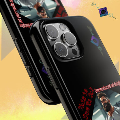 BlackOnion Brand New Phone Case - with Motivational Workout Motif’Unstoppable ‘💪🔥🫵