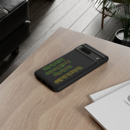 BlackOnion Brand New Phone Case - with Motivational Workout Motif’Today To Do List V2 ‘💪🔥🫵