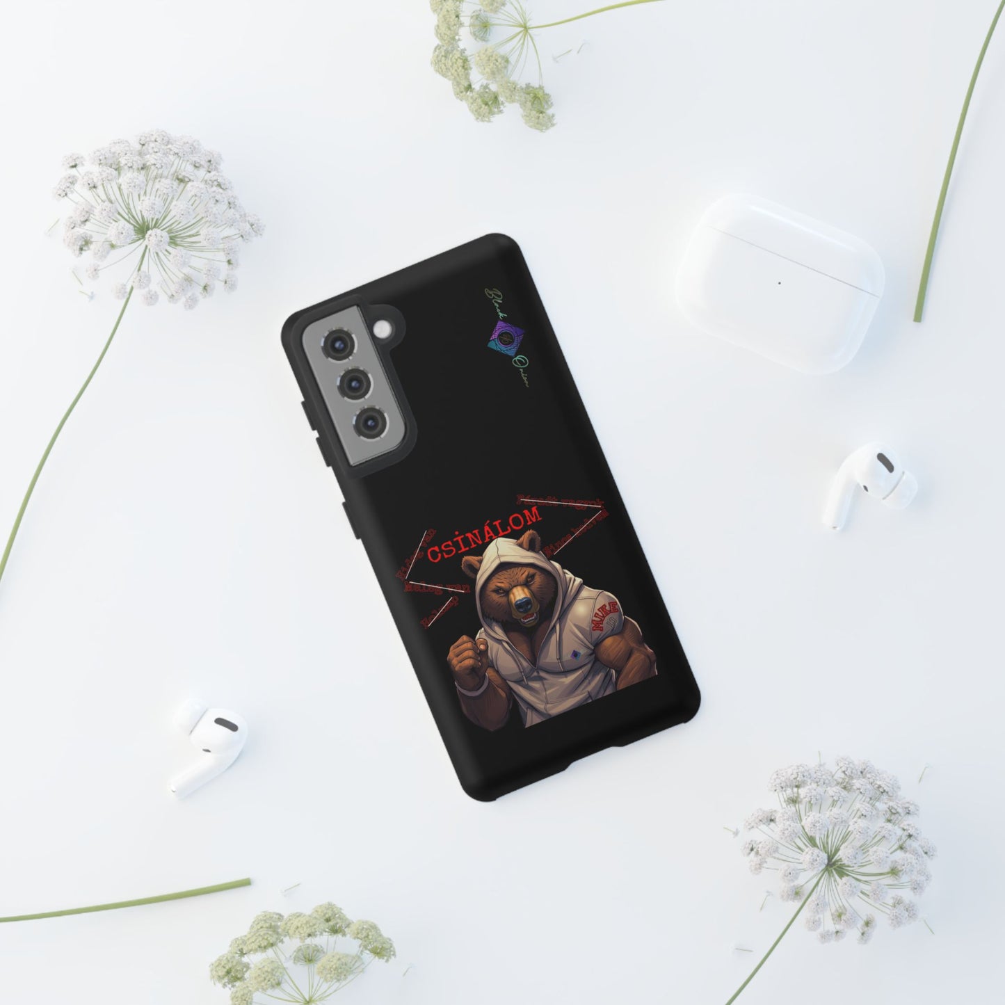 BlackOnion Brand New Phone Case - with Motivational Workout Motif ‘Csinálom ‘💪🔥🫵