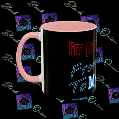 BlackOnion Coffee Mug 2 with Workout Motif ‘ I’m proud of you’🫵🔥💪