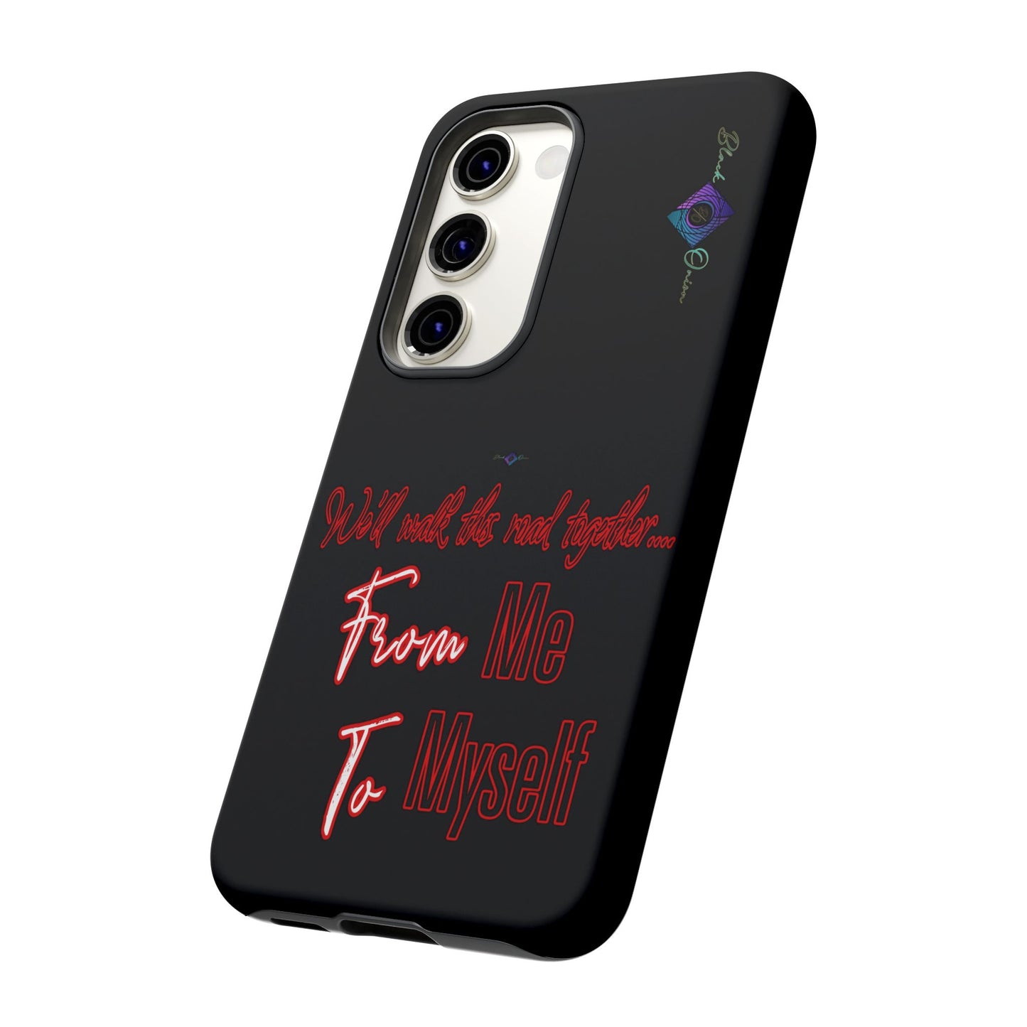 BlackOnion Brand New Phone Case - with Motivational Workout Motif’We’ll walk ‘💪🔥🫵